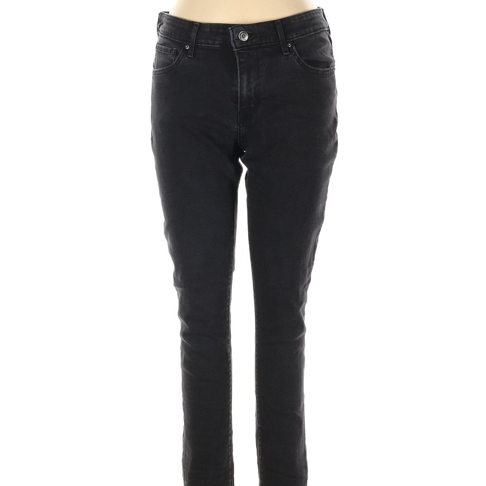 Levi's Black Stretch Skinny Jeans Jeggings 31 Waist